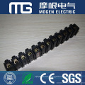 Wholesale black white electric connector PE terminal block